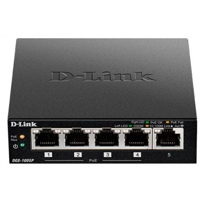 Коммутатор D-link DGS-1005P