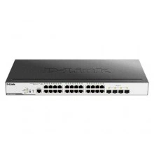 Коммутатор управляемый D-link DGS-3000-28LP/B1A